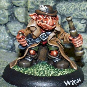 Gobblin Reporter by Daya