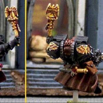 [WIP] Dark Angels Chaplain by Woland