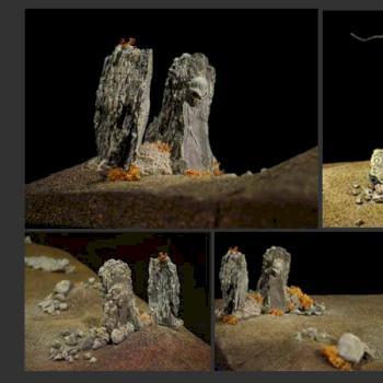 Confrontation-piece of terrain by simson
