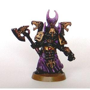 40k Slaanesh Sorcerer Lord by Louzeifer