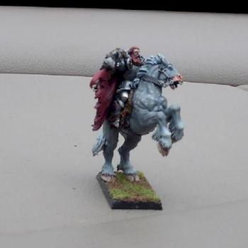 Another pic of Warhammer Fantasy Converted White Wolf Grandmaster by berniesbrush