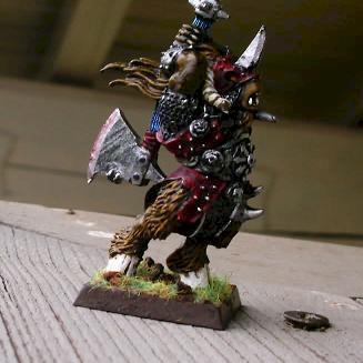 Chaos Tiermenschen Häuptling by Assurthaan