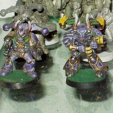 Alpha Legion tactical squad by hyvemind