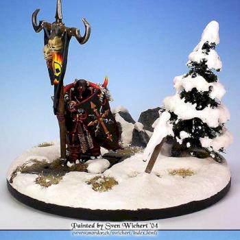 WHFB: Chaos Warrior by Vulture
