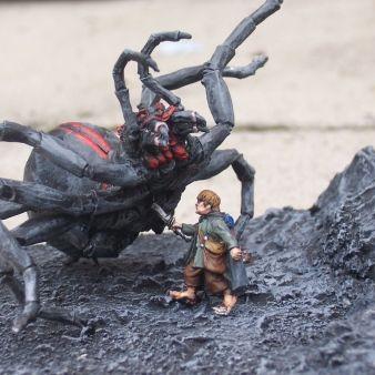 Shelob Diorama by temet nosce