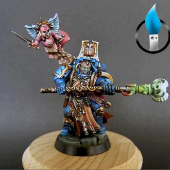 Space Marines Librarian by dexterzg