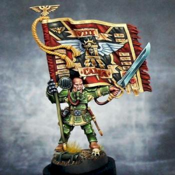 Imperial Guard Sergeant Kell by rc555