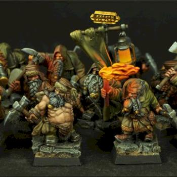 Dwarves Miners set by Scibor