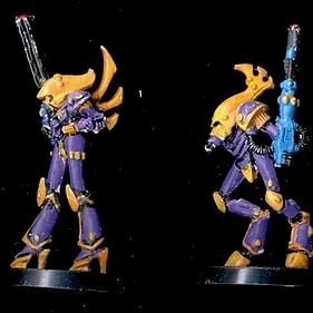 Eldar Wraithguard by strangeaeons