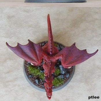 Very Young Red Dragon by Temperance