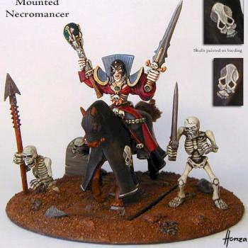 Mounted Necromancer by Honza