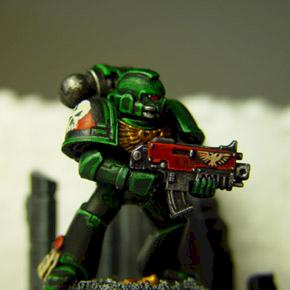 Space marine DA by necrobutcher