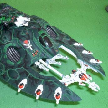 WaveSerpent - Biel-Tan Craftworld by marduk73