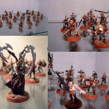 Dark Eldar slaves by huz