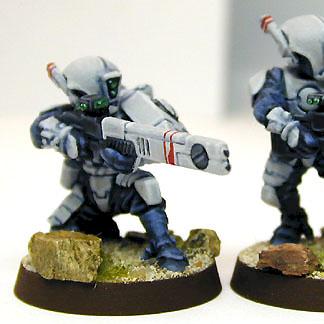 Some Tau Troopers by GrimTeef