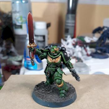 Salamanders Primaris Lieutenant by ZaBlock