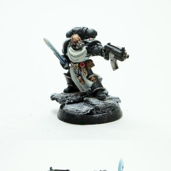 Black Templar Captain Draco limited edition by belgun