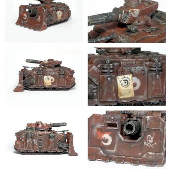 Genestealer Cults Looted Vindicator Rockgrinder by ticker.tocker