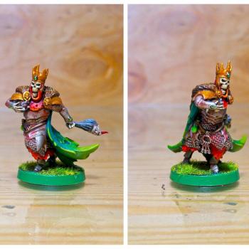 skeleton blood bowl by Miniatures Guild