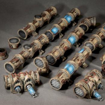 Warhammer 40k Thermic Plasma Conduits by Green_Brush