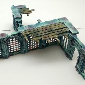Warhammer Warcry terrain - Large Ruin by Jambot