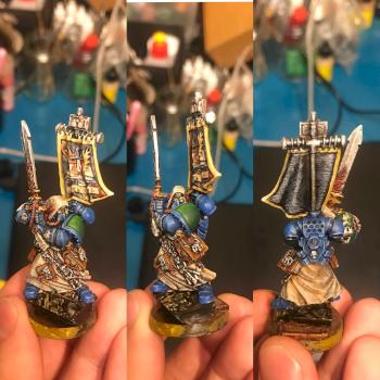 Izikiel Spacemarine Dark Angels Warhammer 40000 Games Workshop by IreMoon