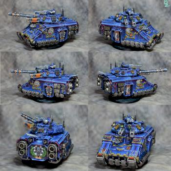 SPACE MARINES PRIMARIS REPULSOR EXECUTIONER by breezezhu90
