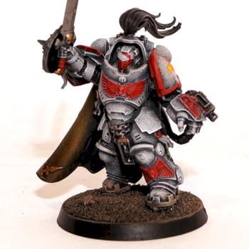 White Scars Primaris Captain in Gravis Armour by Grim Factorum