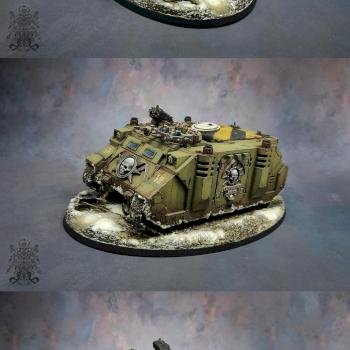 Death Guard Rhino by Feuerkind