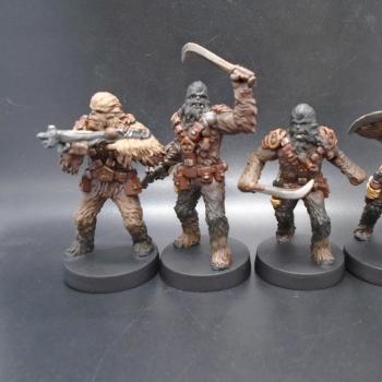 Star Wars Legion Painted Rebel Wookiee Warriors Unit Expansion by w013ejb