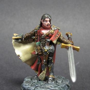 SHAEDRA, FEMALE PALADIN by mikecarrero