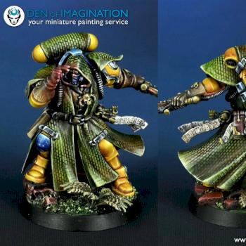 Space Marine Librarians by DEN of IMAGINATION