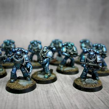 Alpha Legion tactical Squad by mick122