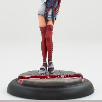 #004 Malifaux Nurse by Tom Major
