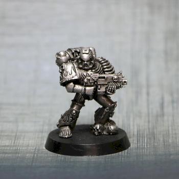Space Marines Legion of Damned legionnaire # 3 by belgun
