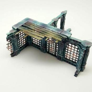 Warhammer Warcry terrain - Medium Ruin by Jambot