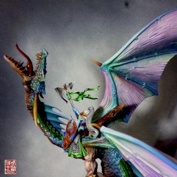 Dragon elfe by caiman