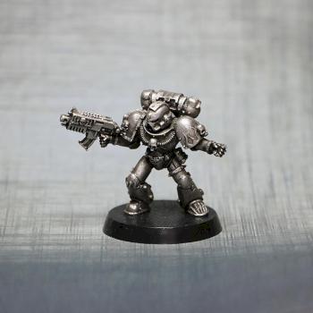 Space Marines Legion of Damned legionnaire # 6 by belgun