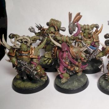 Death Guard Plague Marines by Grub