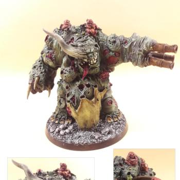 Daemon Prince of Nurgle by bardu