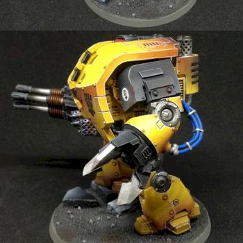 Imperial Fists Leviathan Dreadnought by Dolph84