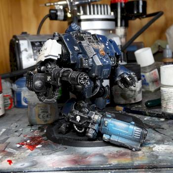 WiP Redemptor Dreadnought w/ Magnetised Primary Weapons by ticker.tocker