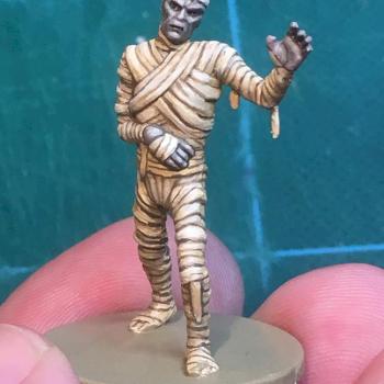 Horrifeid board game - The Mummy by dgelon
