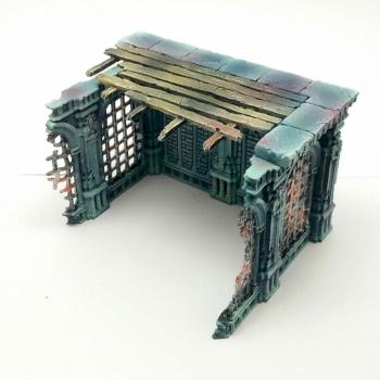 Warhammer Warcry terrain - Small Ruin by Jambot