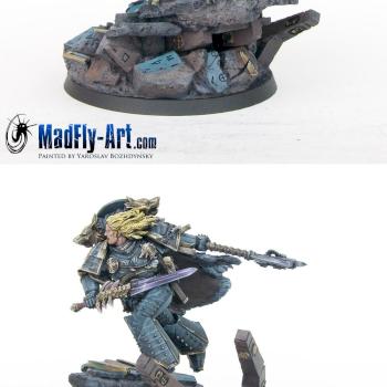 Leman Russ, Primarch of the Space Wolves by MadFlyArtStudio
