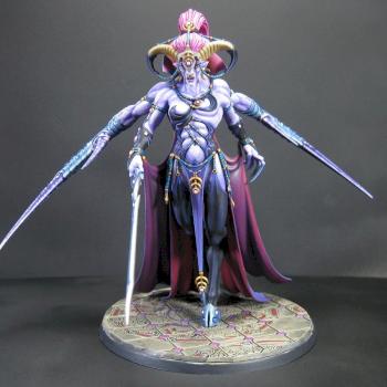 Slaanesh Keeper of Secrets by mikecarrero