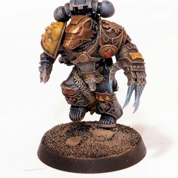 Space Wolf Battle Leader w/ Lightning Claw by Grim Factorum