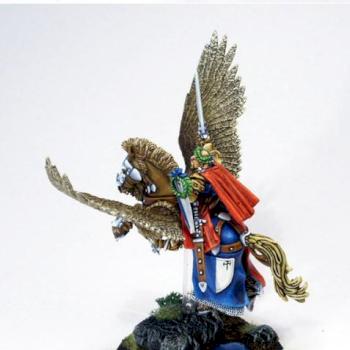 Paladin on Pegasus by ziemkovelmaul