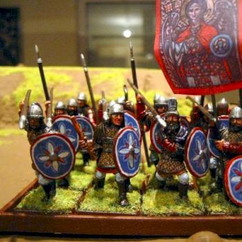 Byzantine Infantry (Skoutatoi) by Sotirios