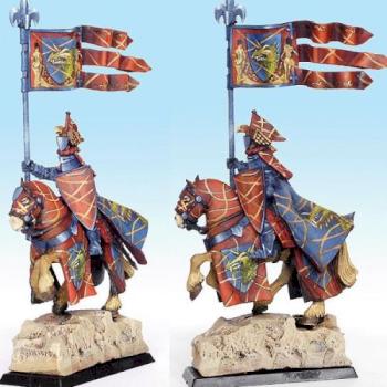 WARHAMMER Brtonnian   Standard Bearer by rene